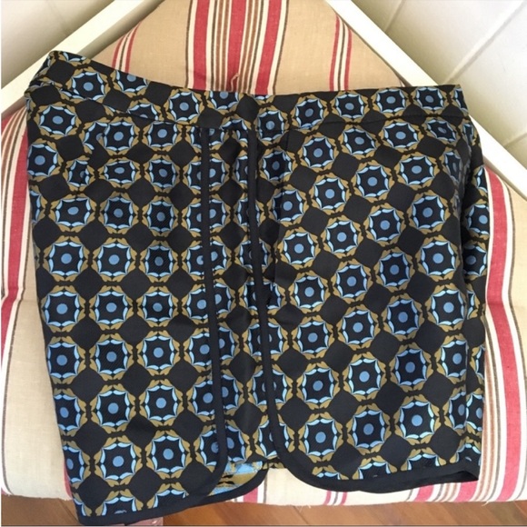 NWT J. Crew Collection Silk Tile Jacquard Shorts - Picture 5 of 11